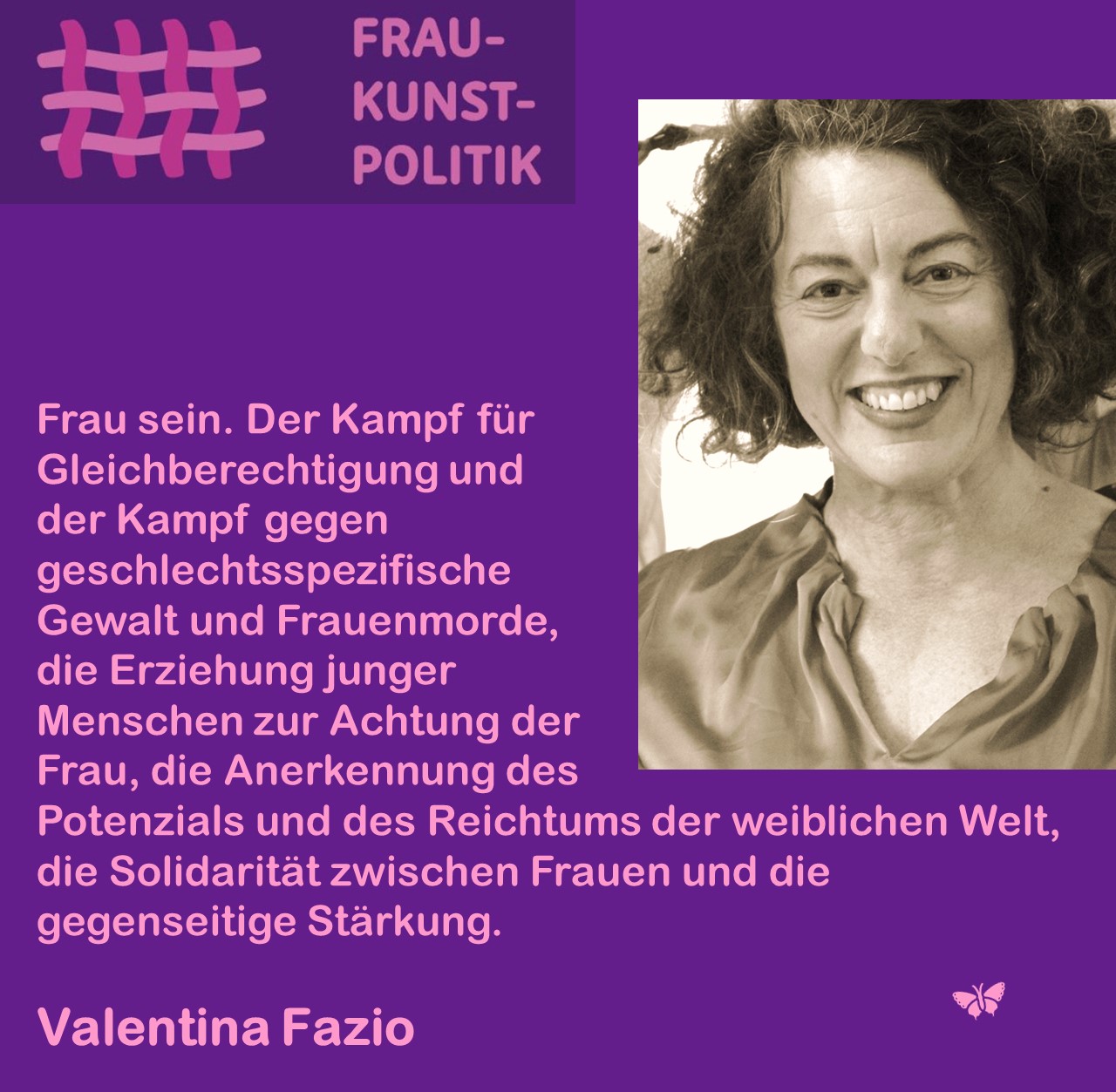 Statements aller Frauen von FKP