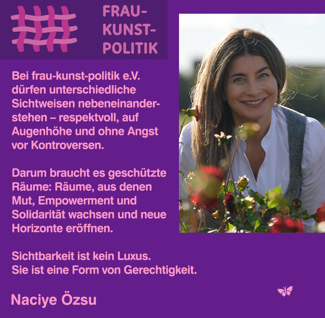 Statements aller Frauen von FKP