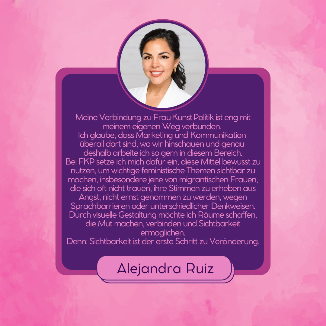 Statements aller Frauen von FKP